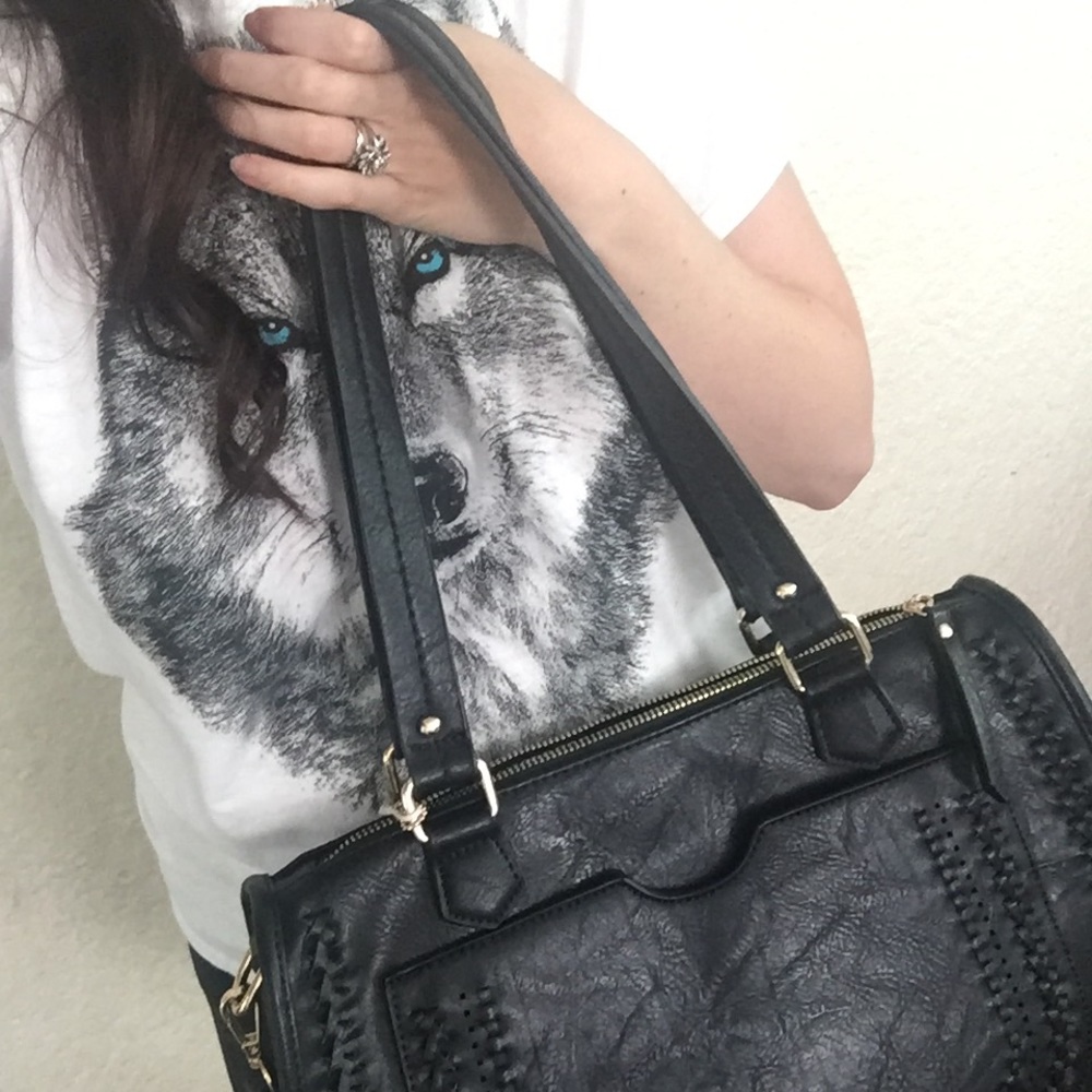 Madison west Vegan leather saddle bag